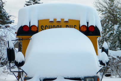  Bus snow